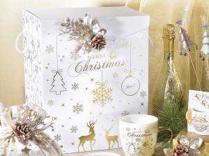 Grossisti scatola packaging cartone decori natale