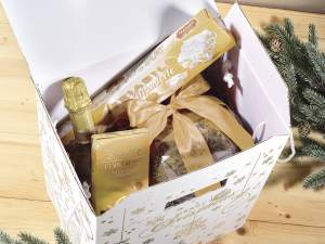 Grossisti scatola packaging cartone decori natale