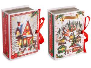 Ingrosso scatola libro Natale