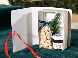 Ingrosso scatola libro Natale