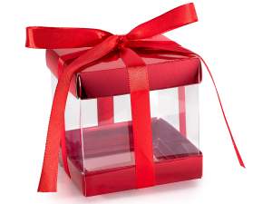 ingrosso scatola regalo pvc trasparente