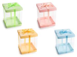 grossista scatola trasparente pvc