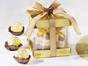 grossista scatola regalo trasparente pvc