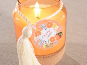 wholesale scented glass jar candles