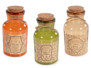 wholesale scented candles glass bottle