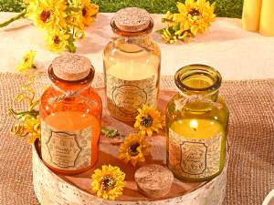 wholesale scented candles glass bottle