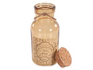 wholesale scented candles glass bottle