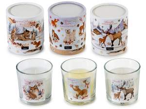wholesale Christmas candle packaging