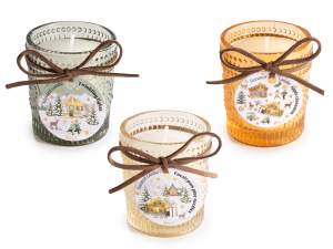 wholesale candle gift christmas glass