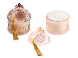 wholesale glass christmas candles