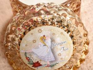 wholesale candle jar glass lid