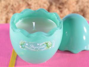 wholesale scented egg candle jar