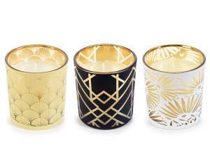 Wholesale scented glass candle