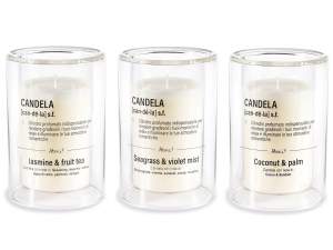 wholesale glass candle jar perfume