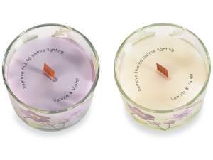 wholesaler of glass candles, perfume jar, flowers