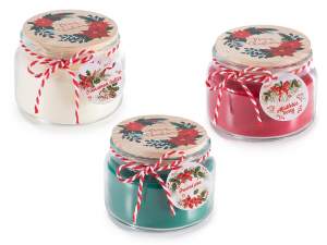 wholesale scented christmas candle jar