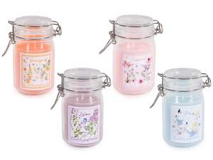 wholesale candles glass jar hermetic cap
