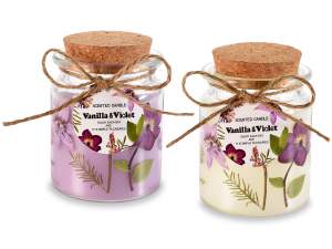 wholesale scented candles cork jar