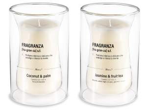 wholesaler scented glass jar candles