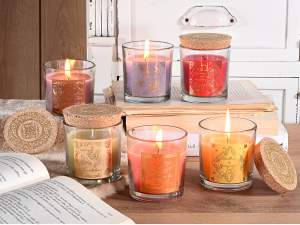 wholesaler scented candle glass jar