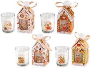 wholesale gift scented christmas candle