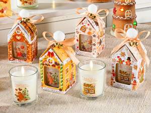 wholesale gift scented christmas candle