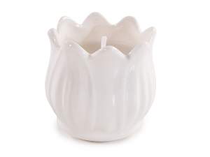 wholesale scented flower jar candle