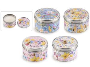 wholesale metal box candle