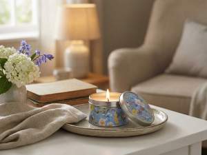 wholesale metal box candle