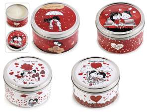 wholesale scented valentine's day gift candle