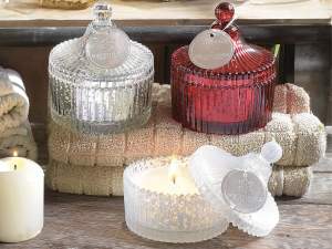 Wholesalers scented candles glass jar