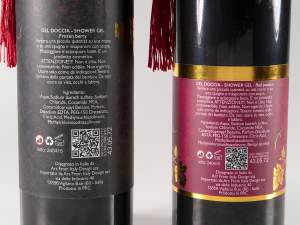 wholesale wine bottle shower gel