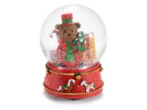 Weihnachts-Teddybär-Schneeball-Großhändler