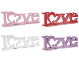 Grossisti scritta Love legno