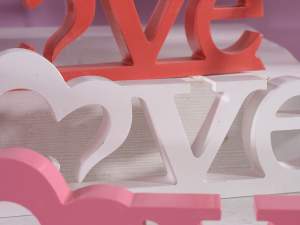 Grossisti scritta Love legno