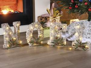 Grossisti scritta natale luce led