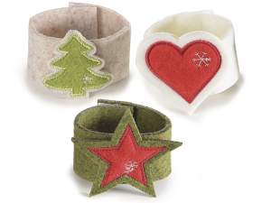 Grossisti Natale porta tovagliolo segna posto