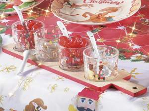 Plateau set bol apéritif noel en gros