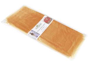 Grossiste serviettes en organza or