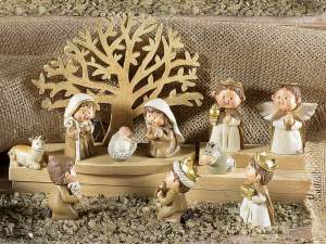 Ingrosso statuine presepio resina