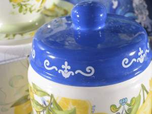 ingrosso barattolo ceramica maiolica sicilia