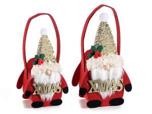 Borsette a Babbo Natale all'ingrosso