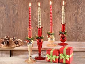 ingrosso candelabro natale portacandela