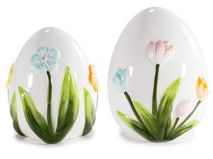 Huevos porcelana al por mayor decoración Pascua