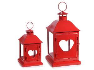 lanterne cuore san valentino candele