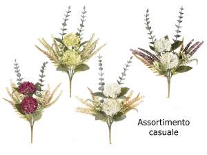 lanternes blanches en gros, fleurs sauvages