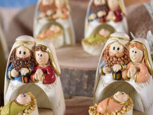 Ingrosso presepe personaggi componibili oro