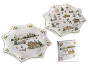 ingrosso piatto stella natale