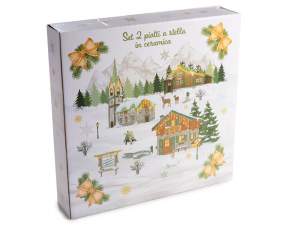 ingrosso piatto stella natale