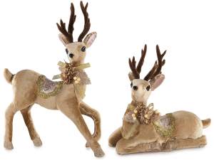 ingrosso decorazione renna di natale